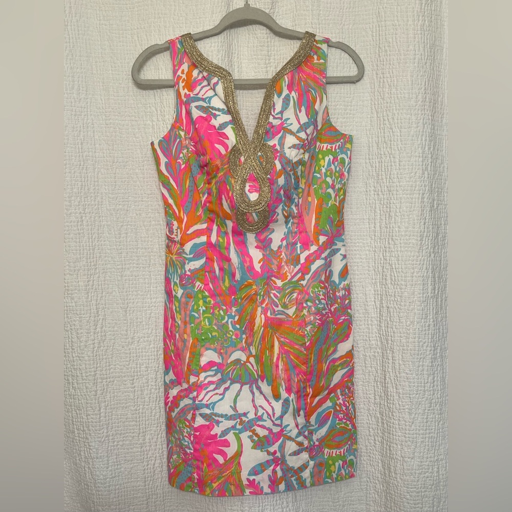 Lilly Pulitzer Women’s Vibrant Multicolor Sleeveless Dress